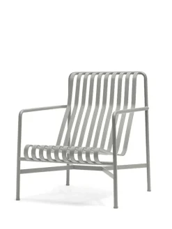 HAY Palissade Lounge Chair High, iron red fra><noscript><img width=