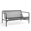 HAY Palissade Lounge Sofa, antracit fra> Udendørs Loungemøbler