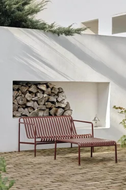 HAY Palissade Low Table, iron red fra> Udendørs Loungemøbler|Haveborde