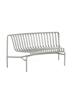 HAY Palissade Park Dining Bench, in, sky grey fra> Havebænke