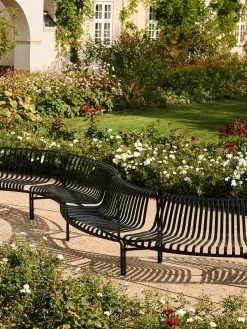 HAY Palissade Park Dining Bench, in, olive fra><noscript><img width=