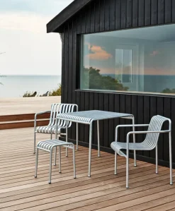 HAY Palissade Table 90x82, hot galvanised fra> Haveborde