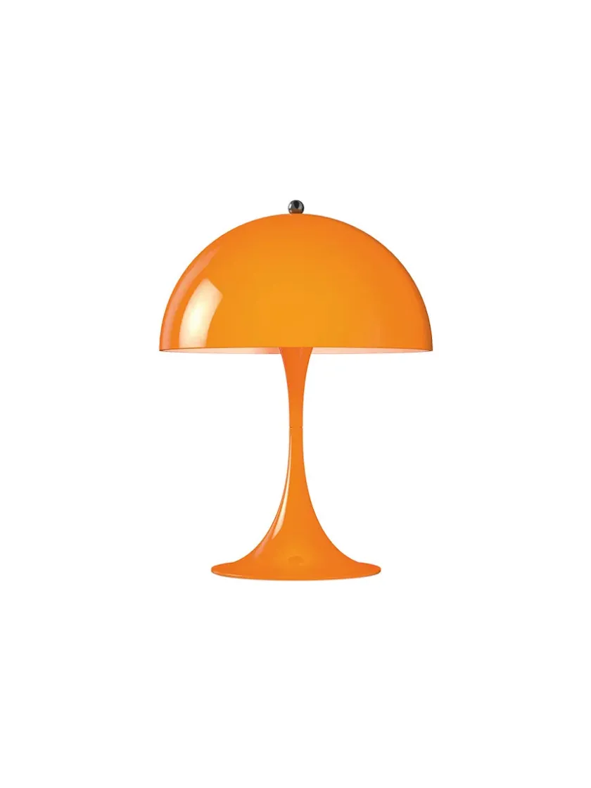 Louis Poulsen Panthella 250 bordlampe, krom af Verner Panton> Spots