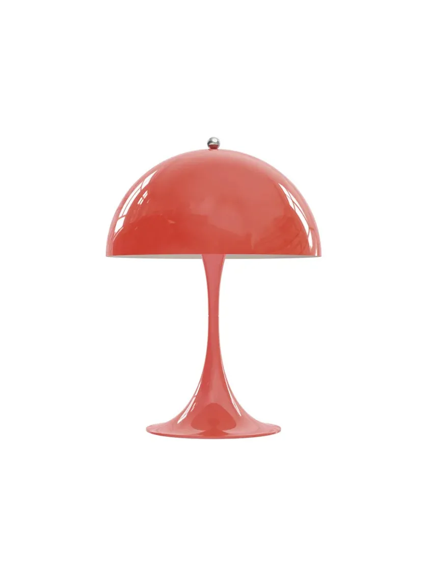 Louis Poulsen Panthella 250 bordlampe, messing af Verner Panton> Spots