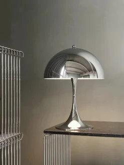 Louis Poulsen Panthella 250 bordlampe, pale blue af Verner Panton><noscript><img width=