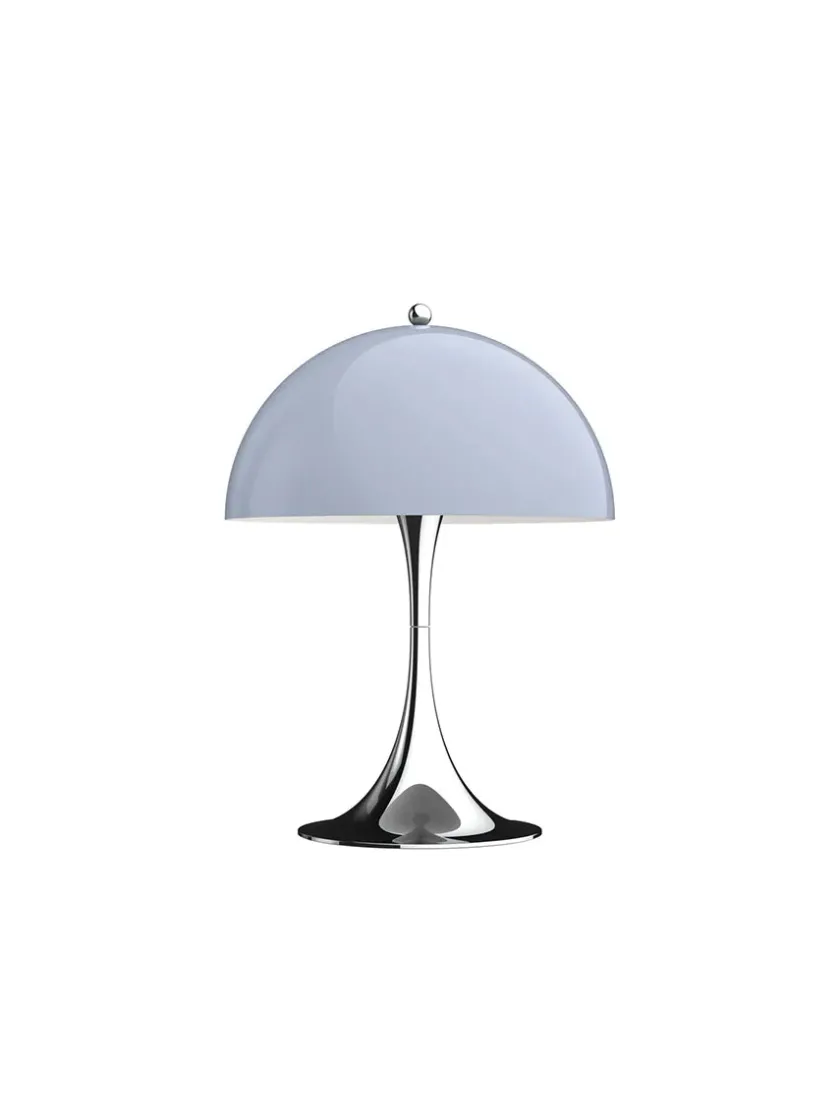 Louis Poulsen Panthella 250 bordlampe, pale blue af Verner Panton> Spots
