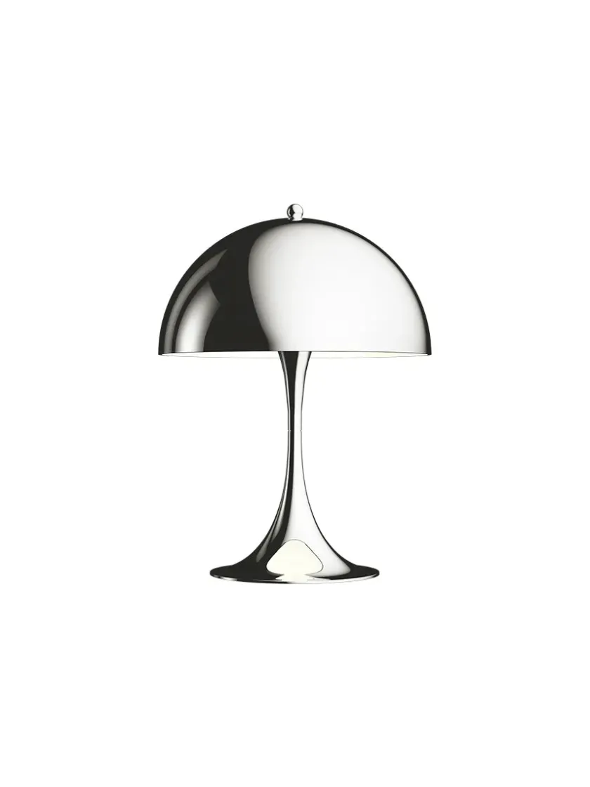 Louis Poulsen Panthella 250 bordlampe, pale rose af Verner Panton> Spots