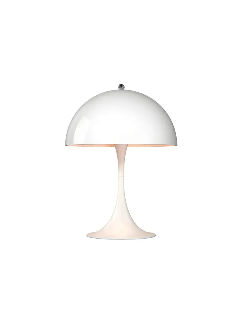 Louis Poulsen Panthella 250 bordlampe, sort af Verner Panton> Spots