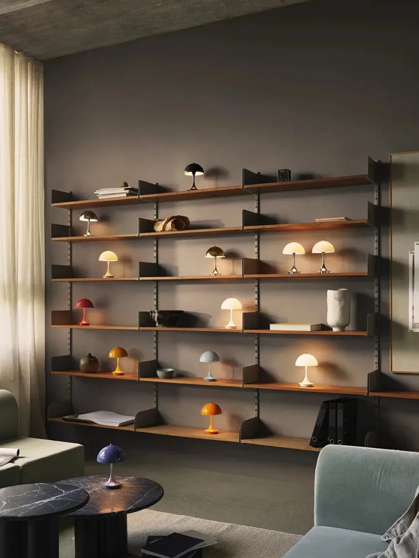 Louis Poulsen Panthella 160 Portable V3, opaque black af Verner Panton> Portable Lamper|Spots