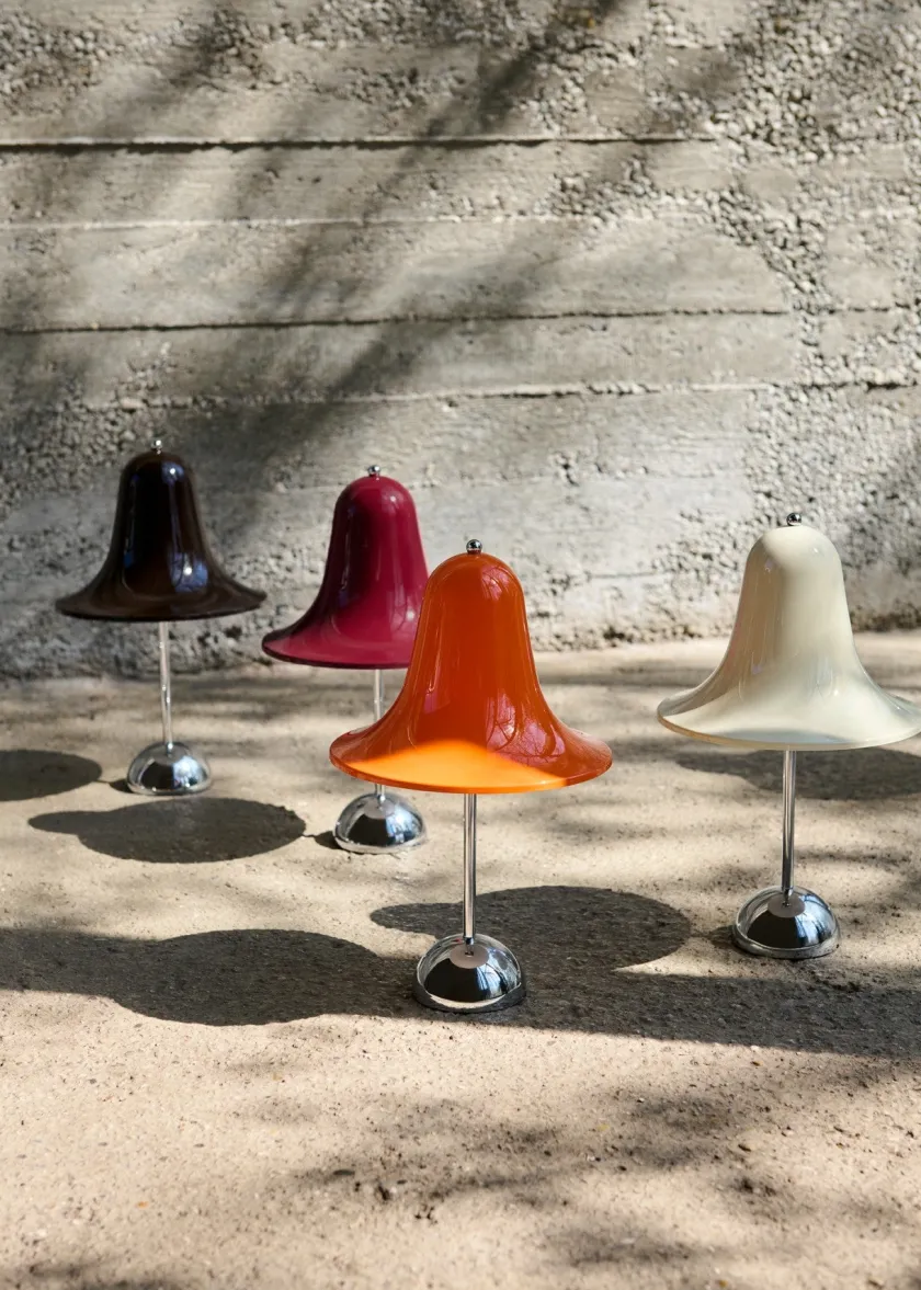 Verpan Pantop portable bordlampe, Ø18 af Verner Panton> Portable Lamper|Spots