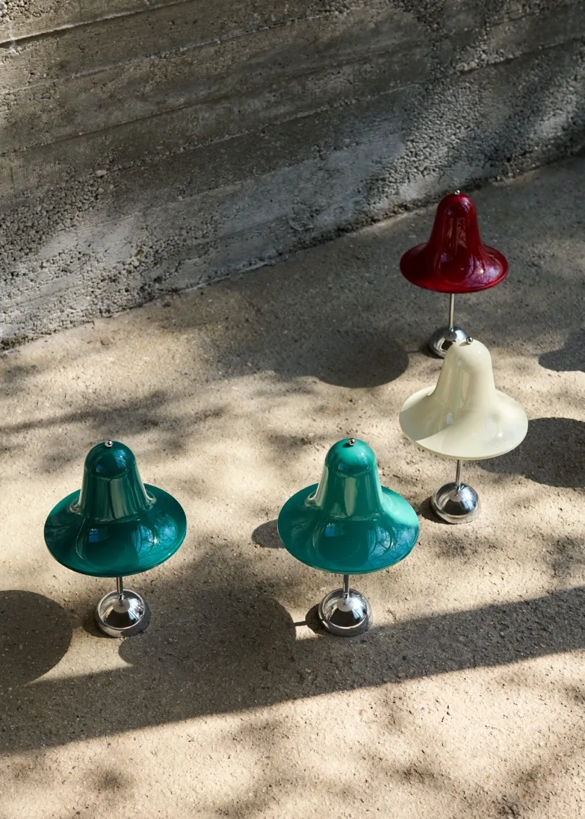 Verpan Pantop portable bordlampe, Ø18 af Verner Panton> Portable Lamper|Spots