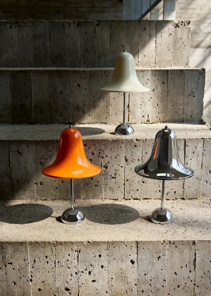 Verpan Pantop portable bordlampe, Ø18 af Verner Panton> Portable Lamper|Spots