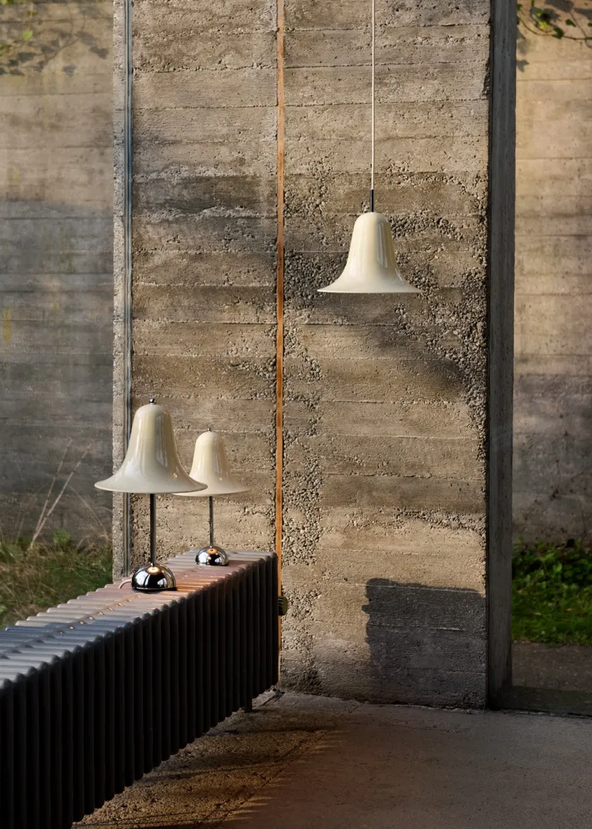 Verpan Pantop portable bordlampe, Ø18 af Verner Panton> Portable Lamper|Spots