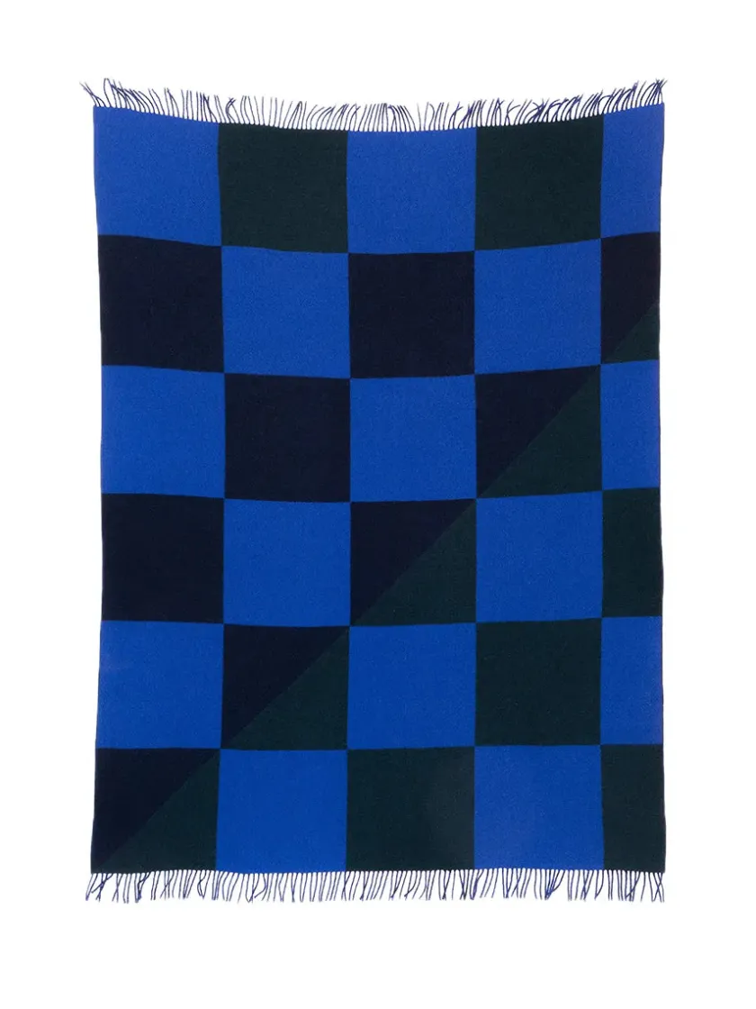 raawii Patch Plaid, white/deer/onyx fra> Puder Og Plaider