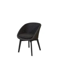 Cane-line Peacock Stol, Soft Rope m/ben i alu fra> Havestole