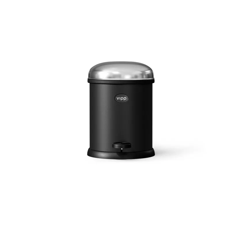 Vipp Pedalspand 12 - 3 L, Stainless Steel fra> Pedalspande