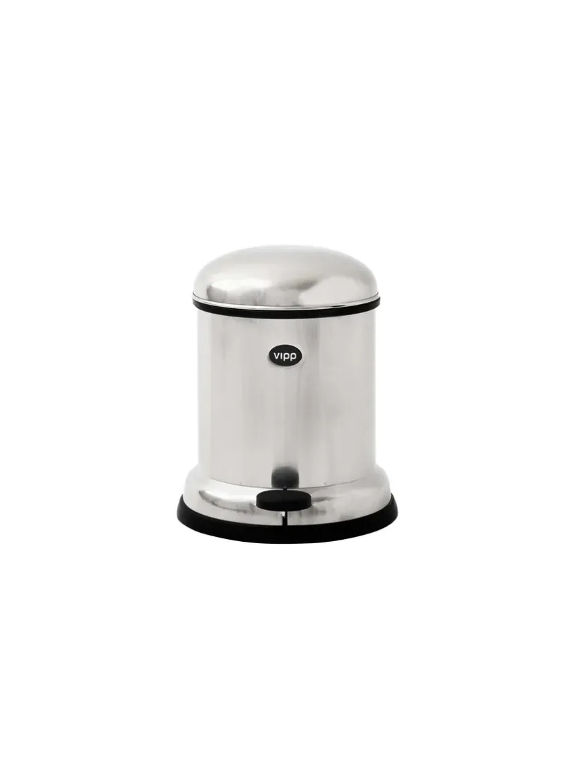 Vipp Pedalspand 13 - 4 L, Stainless Steel fra> Pedalspande