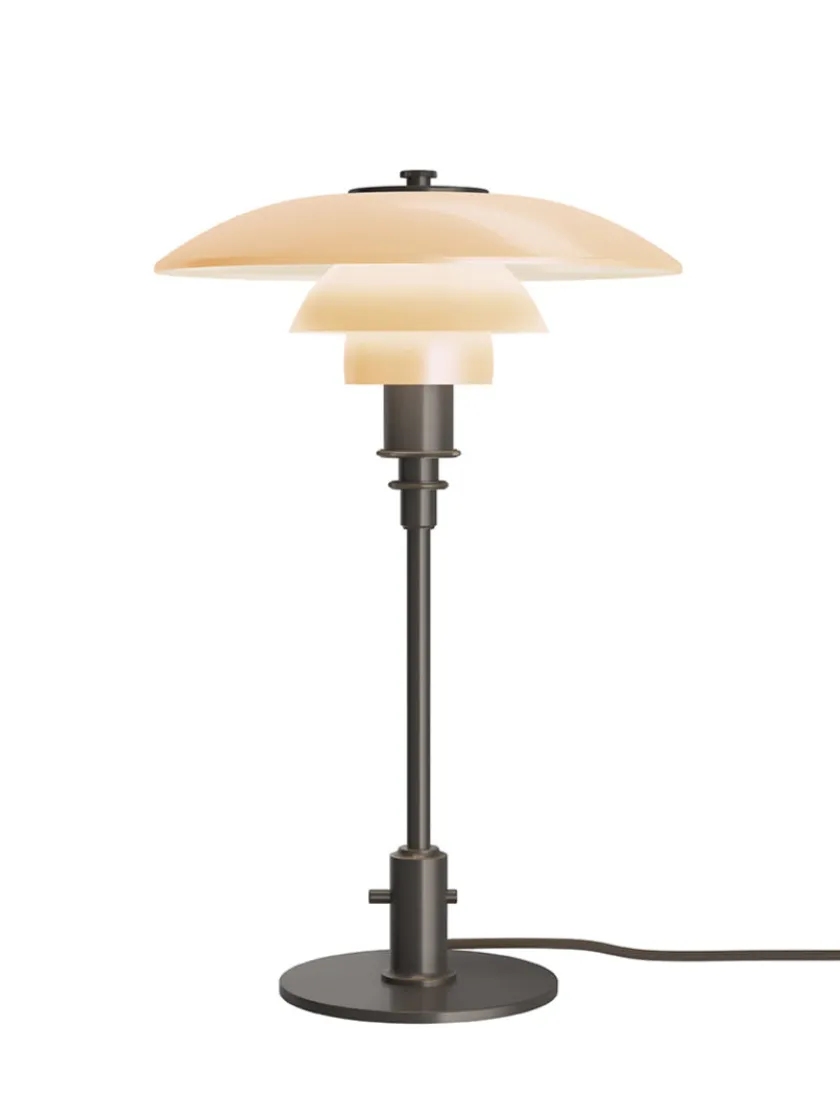 Louis Poulsen PH 3/2 Bordlampe, Aged Brass fra> Spots
