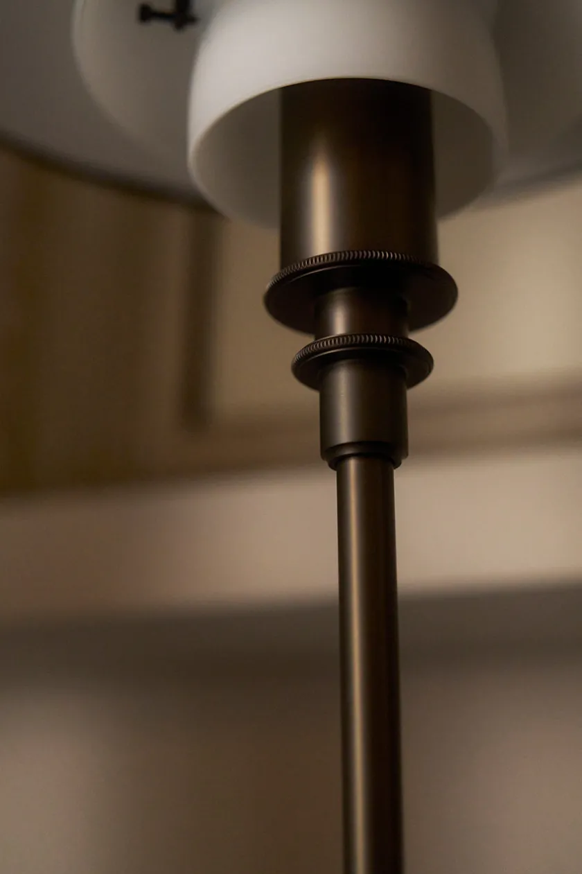 Louis Poulsen PH 3/2 Bordlampe, Aged Brass fra> Spots
