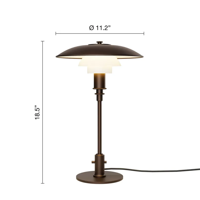 Louis Poulsen PH 3/2 Bordlampe fra> Spots