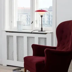 Louis Poulsen PH 3½-2½ Bordlampe, gul af Poul Henningsen><noscript><img width=