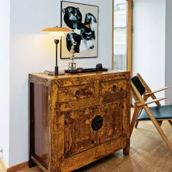 Louis Poulsen PH 3½-2½ Bordlampe, gul af Poul Henningsen><noscript><img width=