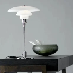 Louis Poulsen PH 3/2 Bordlampe, messing metalliseret fra><noscript><img width=