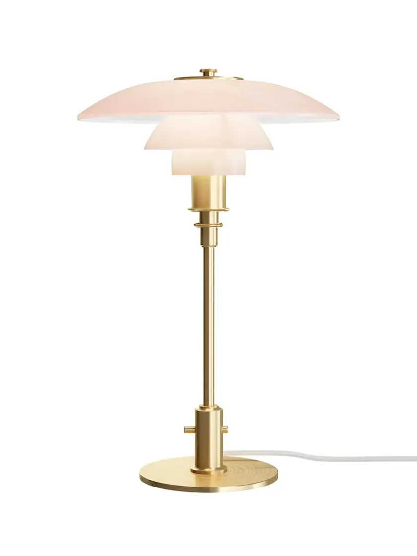 Louis Poulsen PH 3/2 Bordlampe, messing metalliseret fra> Skrivebordslamper|Spots