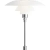 Louis Poulsen PH 3½-2½ Glas Bordlampe, højglansforkromet fra> Spots