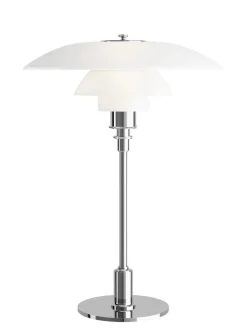Louis Poulsen PH 3½-2½ Glas Bordlampe, messing metalliseret fra><noscript><img width=