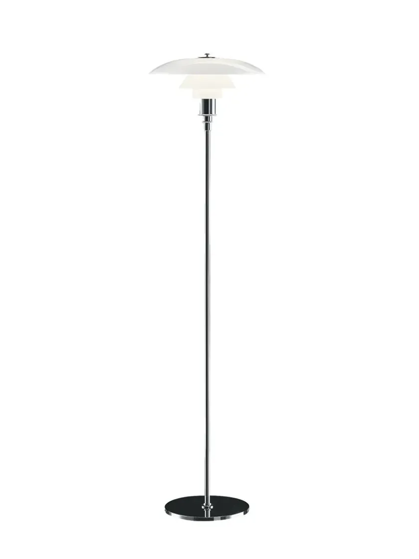 Louis Poulsen PH 3½-2½ Gulvlampe, messing metalliseret fra> Gulvlamper|Spots