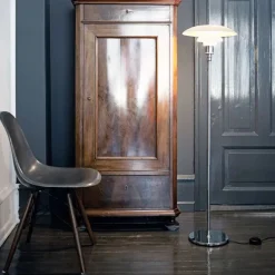 Louis Poulsen PH 3½-2½ Gulvlampe, messing metalliseret fra><noscript><img width=