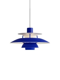 Louis Poulsen PH 5 Mini Pendant, Monochrome Pale Pewter af Poul Henningsen><noscript><img width=