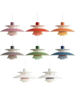 Louis Poulsen PH 5 Pendant, Monochrome Pale Blush af Poul Henningsen><noscript><img width=