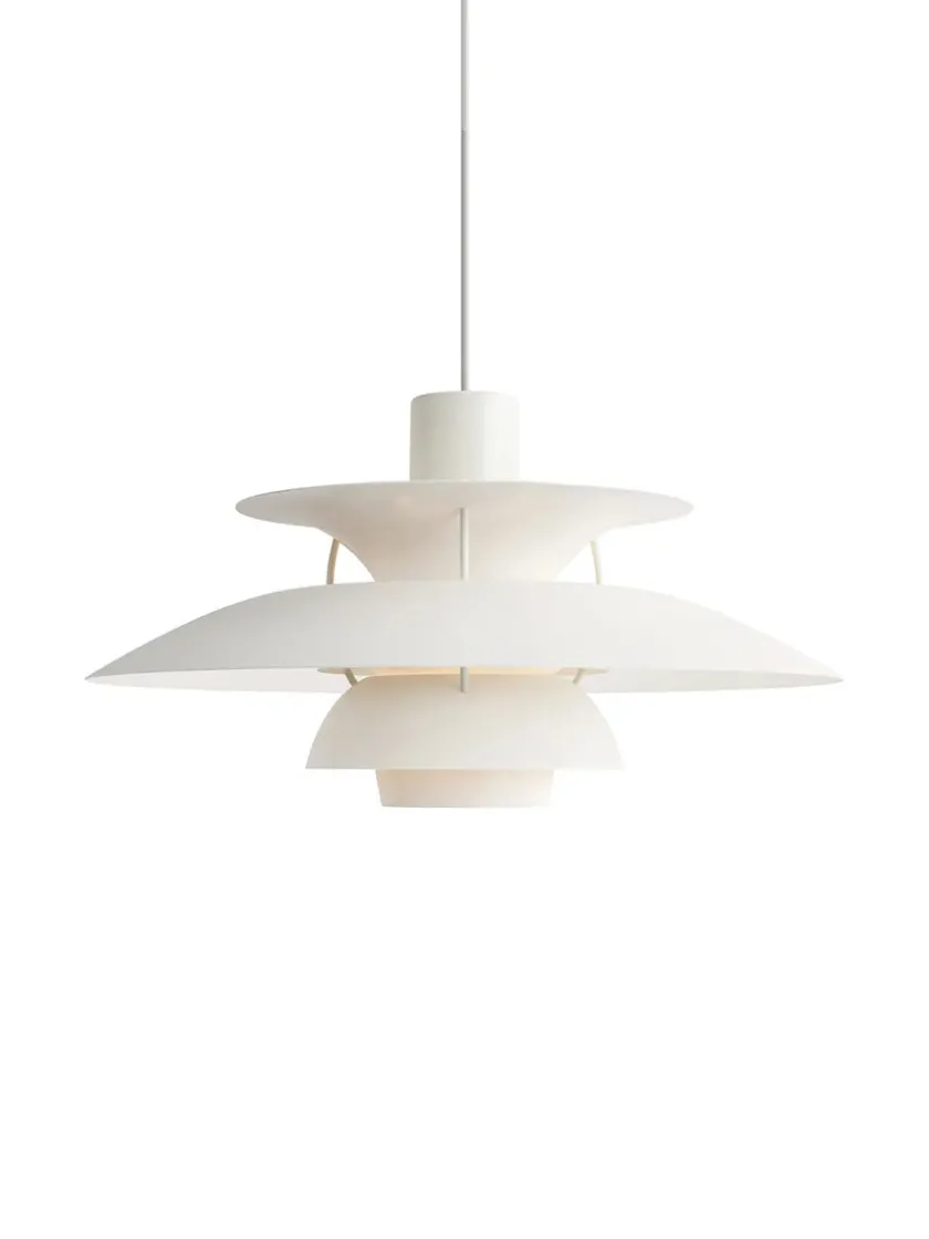 Louis Poulsen PH 5 Pendant, Monochrome Pale Blush af Poul Henningsen> Pendler|Spots
