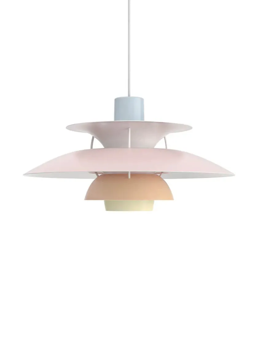 Louis Poulsen PH 5 Pendant, Monochrome Pale Blush af Poul Henningsen> Pendler|Spots