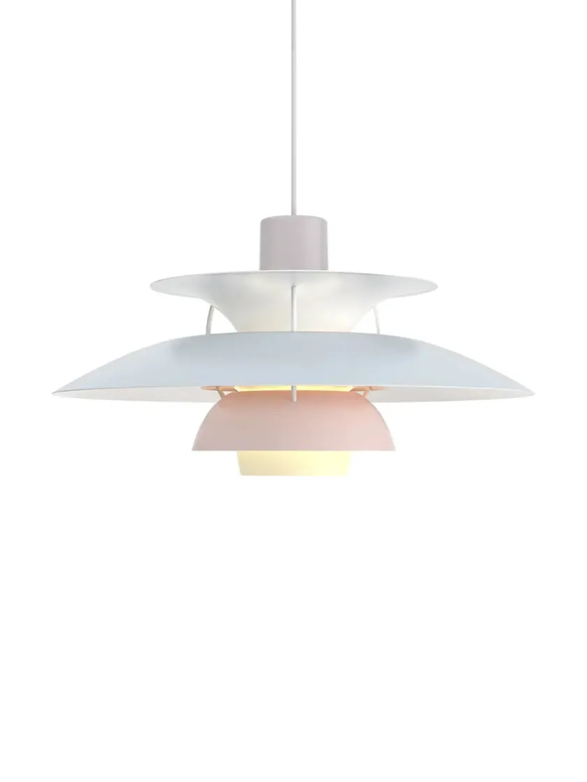 Louis Poulsen PH 5 Pendant, Monochrome Pale Blush af Poul Henningsen> Pendler|Spots