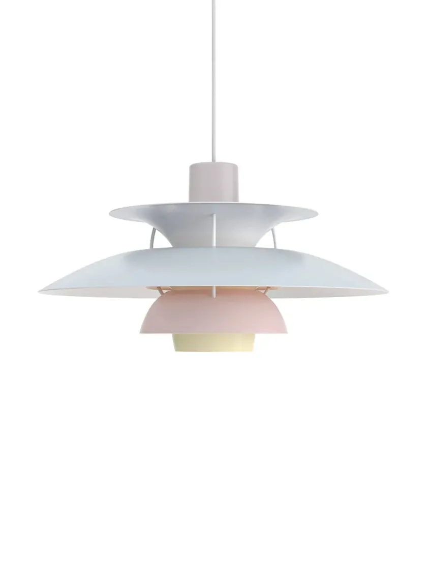 Louis Poulsen PH 5 Pendant, Monochrome Pale Blush af Poul Henningsen> Pendler|Spots