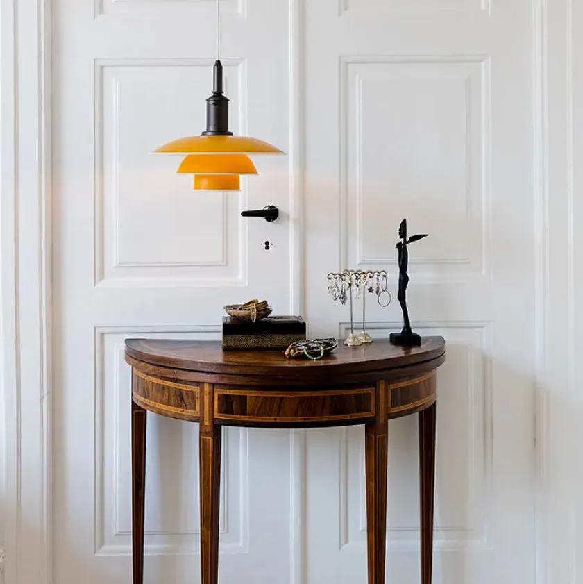 Louis Poulsen PH 3½-3 Pendel, grøn af Poul Henningsen> Spots|Pendler