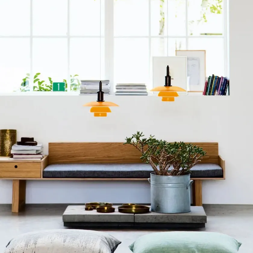 Louis Poulsen PH 3½-3 Pendel, grøn af Poul Henningsen> Spots|Pendler