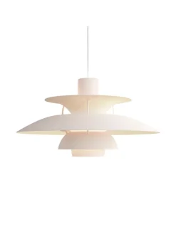 Louis Poulsen PH 5 pendel, Pastel Oyster Blue Rose af Poul Henningsen><noscript><img width=