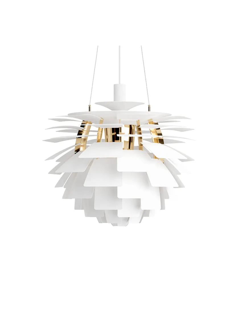 Louis Poulsen PH Artichoke Dusty Blue/Brass fra> Pendler|Spots