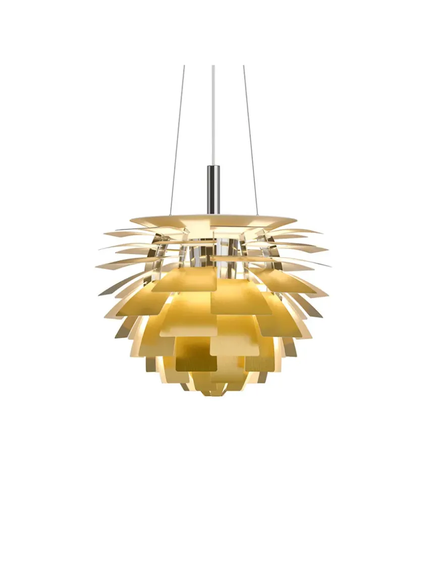 Louis Poulsen PH Artichoke Dusty Blue/Brass fra> Pendler|Spots