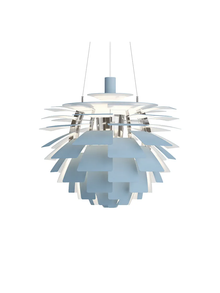 Louis Poulsen PH Artichoke Dusty Blue/Brass fra> Pendler|Spots