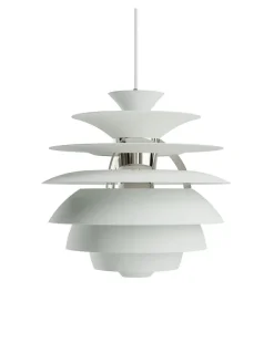 Louis Poulsen PH Snowball, dusty blue/brass af Poul Henningsen><noscript><img width=