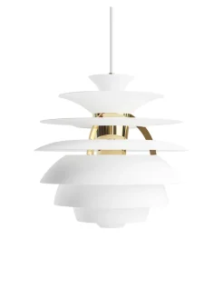 Louis Poulsen PH Snowball, soft white/brass af Poul Henningsen><noscript><img width=