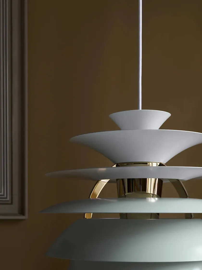 Louis Poulsen PH Snowball, soft white/chrome af Poul Henningsen> Spots|Pendler