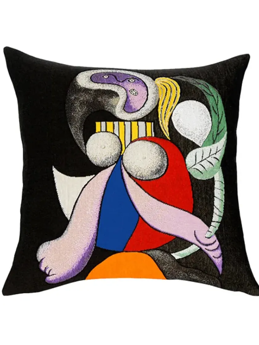 Poulin Design Picasso Femme A La Fleur pude fra> Gaver Til Ham|Puder Og Plaider