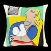 Poulin Design Picasso Femme Dans Un Fauteuil Jaune pude fra> Puder Og Plaider|Puder