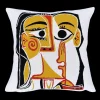 Poulin Design Picasso Téte De Femme pude fra> Puder Og Plaider|Puder